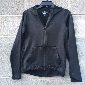 Nike All Time Tech  Vixen Therma-Fit Full Zip Hoodie Black Women’s Small